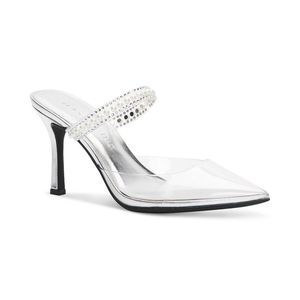 INC Womens Cindy Embellished Slip-on Pump Mules Shoes NWT